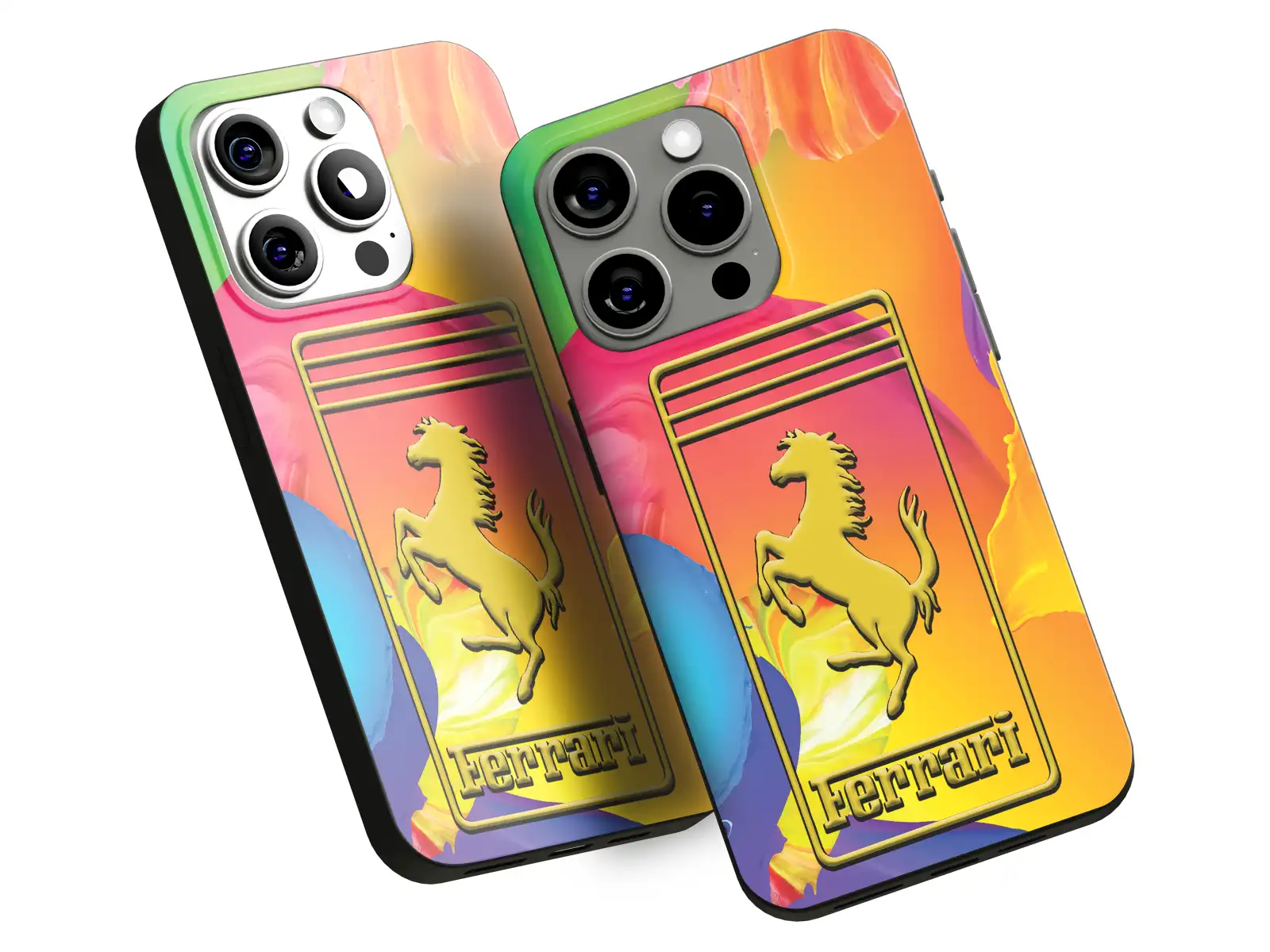 Ferrari Coque Silicone Smartphone Look Drift Racing